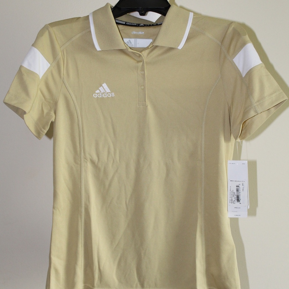NWT ADIDAS Womens Polo Shirt Climalite Size Small
